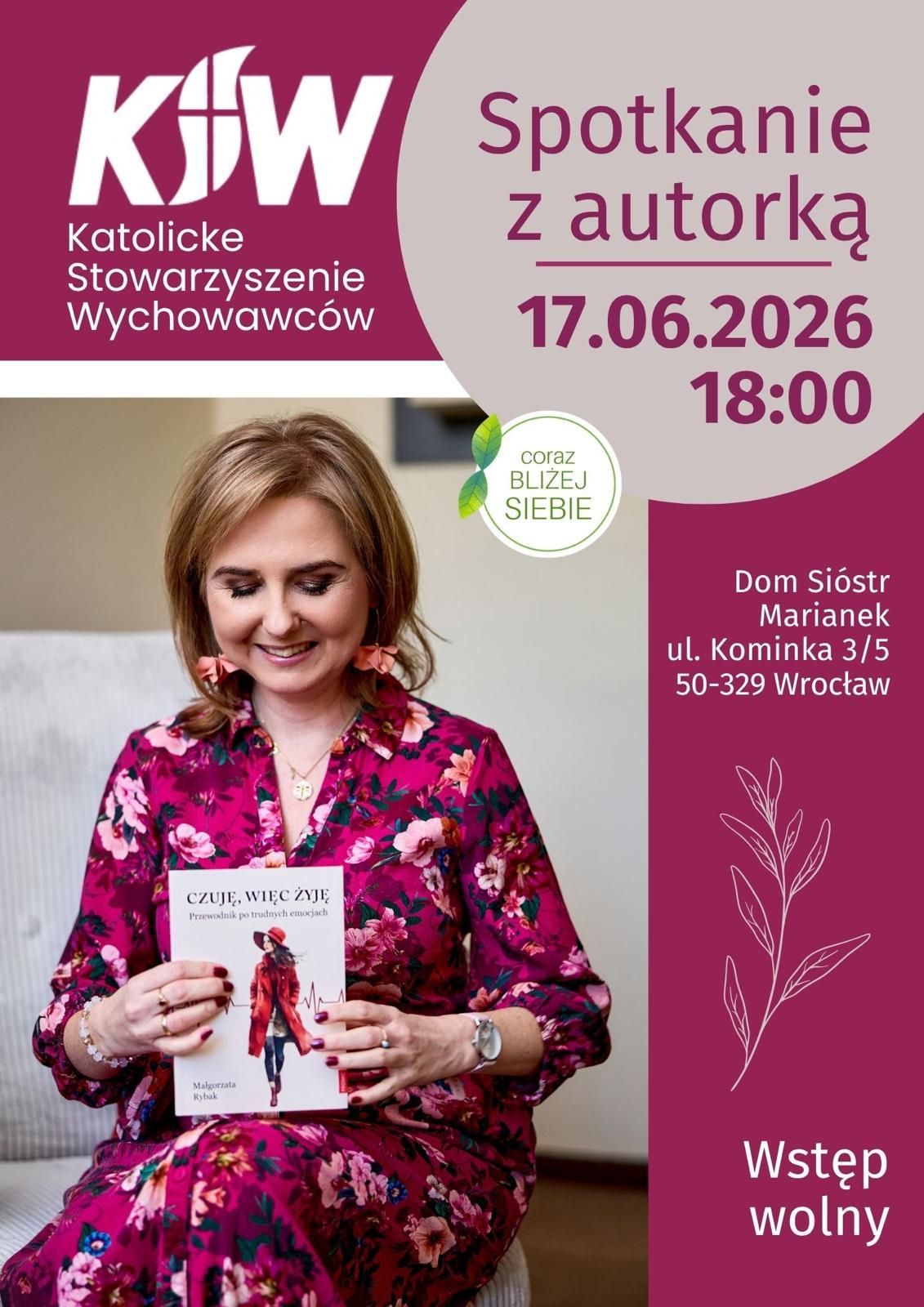 Spotkanie Katolickiego Stowarzyszenia Wychowawców - 17 czerwca 2026