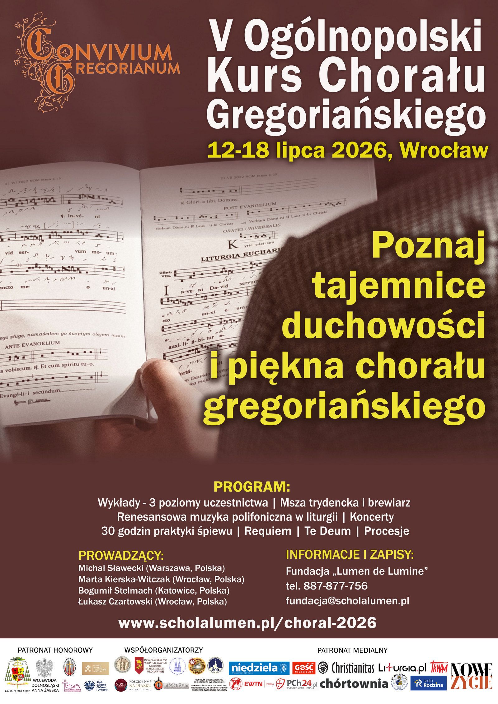 V Ogólnopolski Kurs Chorału Gregoriańskiego we Wrocławiu