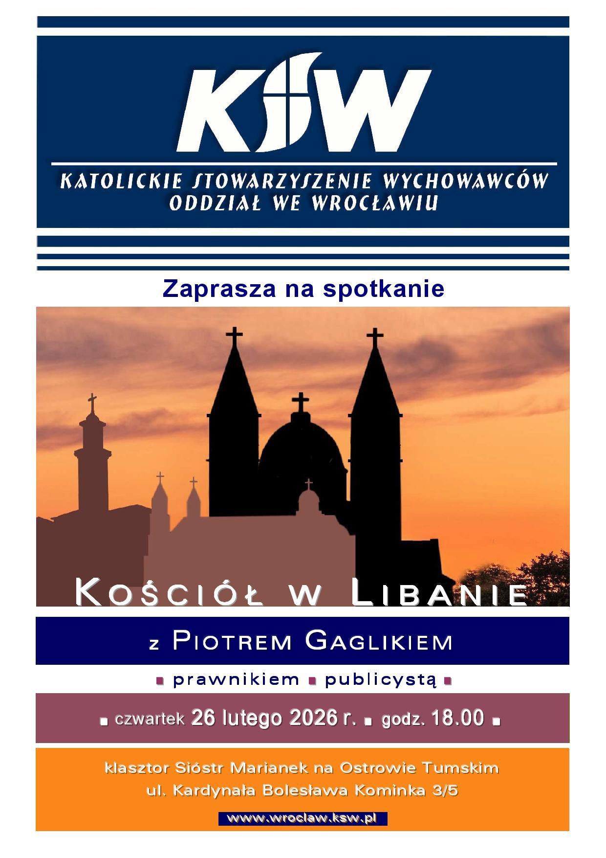 Spotkanie Katolickiego Stowarzyszenia Wychowawców - 26 lutego 2026