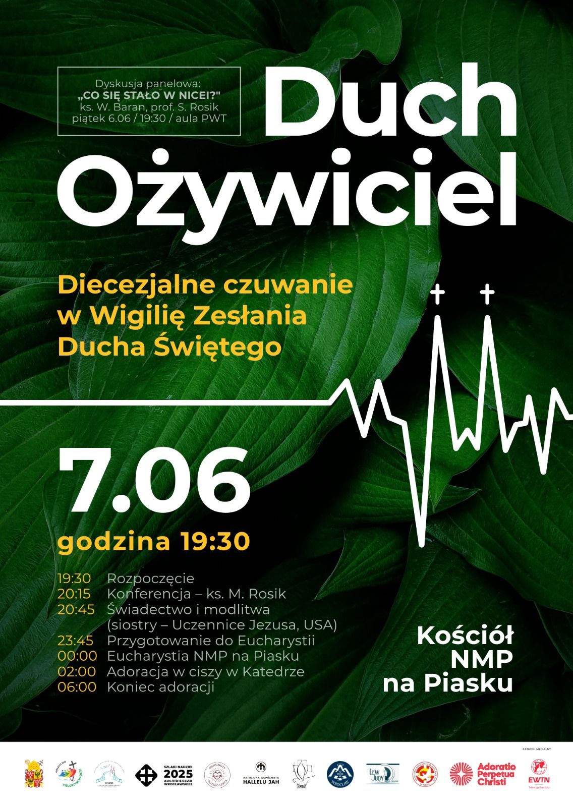 Diecezjalne czuwanie przed Zesłaniem Ducha Świętego