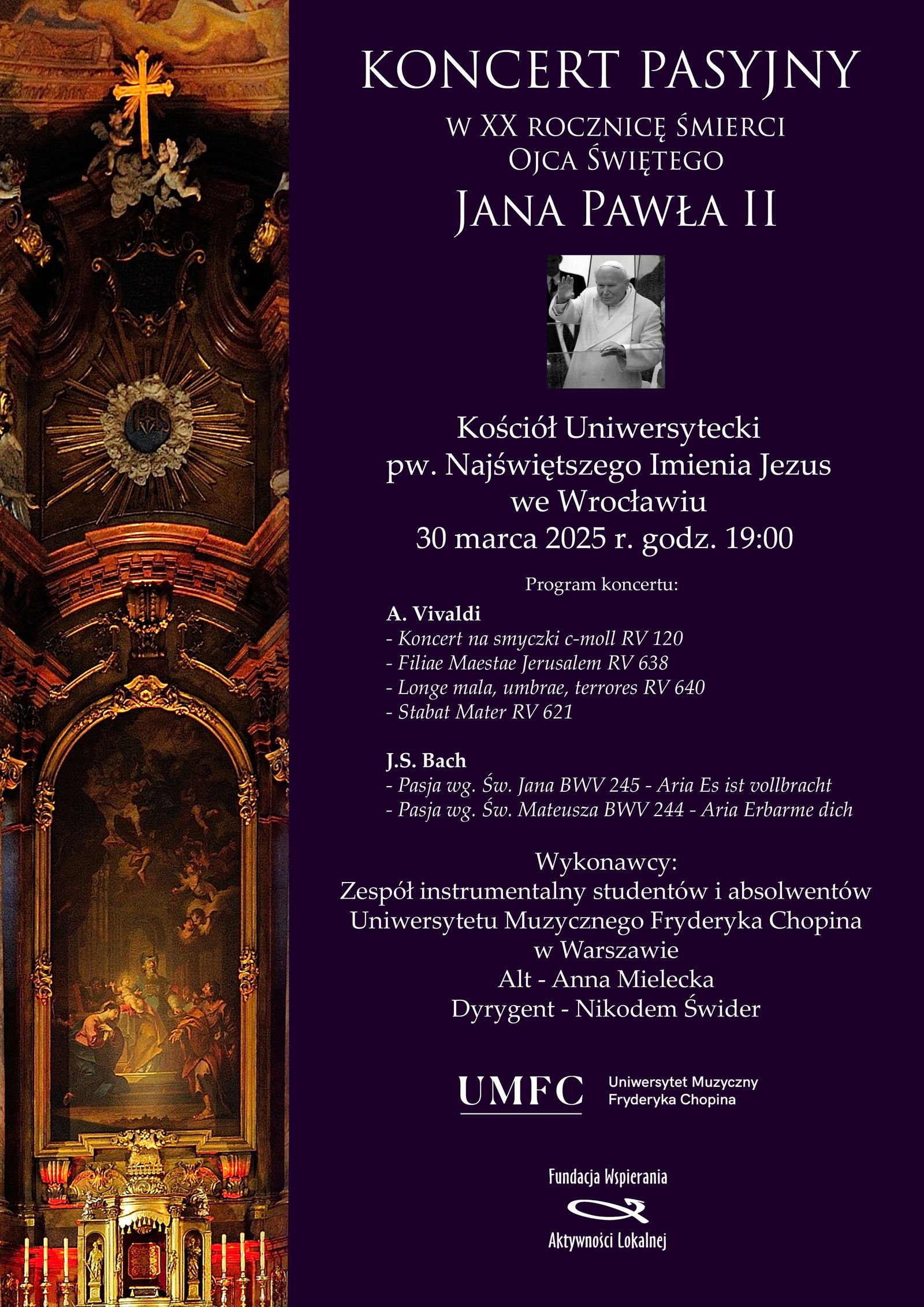 KOMUNIKATY WYDZIAŁU DUSZPASTERSKIEGO - 28.03.2025 r.