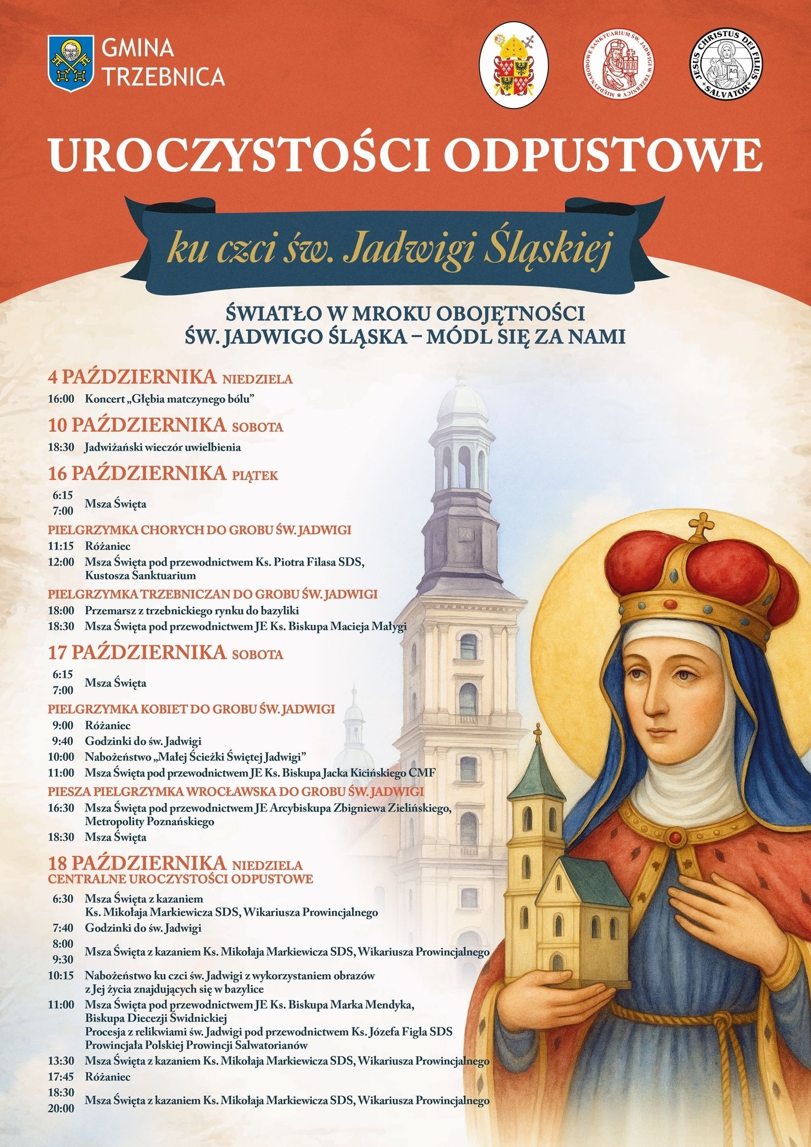 KOMUNIKATY WYDZIAŁU DUSZPASTERSKIEGO - 25.09.2026 r.